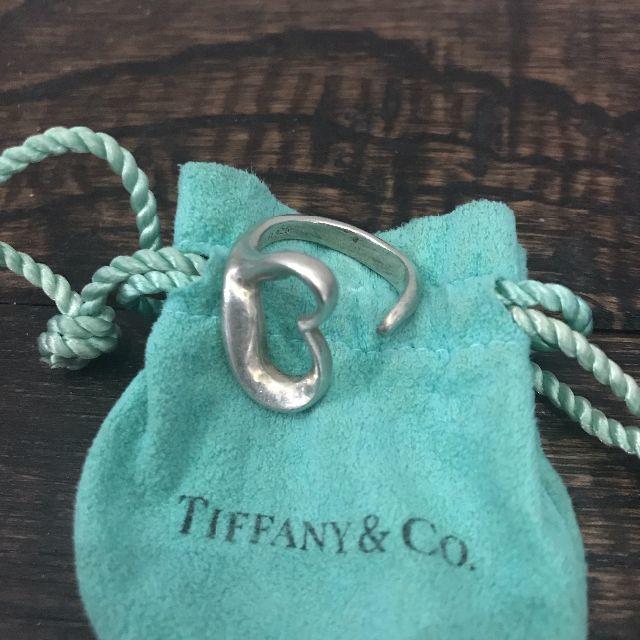 Tiffany & Co.(ティファニー)のTIFFANY&Co. ティファニー リング オープンハート シルバー レディースのアクセサリー(リング(指輪))の商品写真