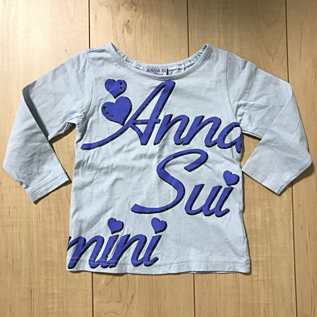 ANNA SUI mini - 【最終価格】春にぴったり ︎ ANNA SUI mini ロゴ入りロンTの通販 by ひなまりぃ's shop