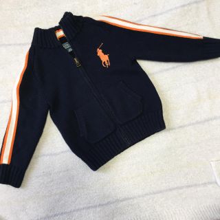 ポロラルフローレン(POLO RALPH LAUREN)のラルフローレン ビッグポニー ジップパーカー 90サイズ(カーディガン)