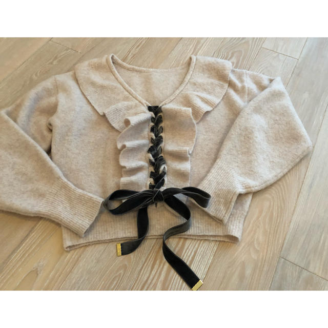 AKB48(エーケービーフォーティーエイト)のherlipto♡ Lace-Up Knit Tops レディースのトップス(ニット/セーター)の商品写真