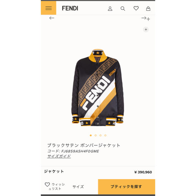 FENDI(フェンディ)の🚨期間限定値下げ35%  FENDI  レディースのジャケット/アウター(ブルゾン)の商品写真