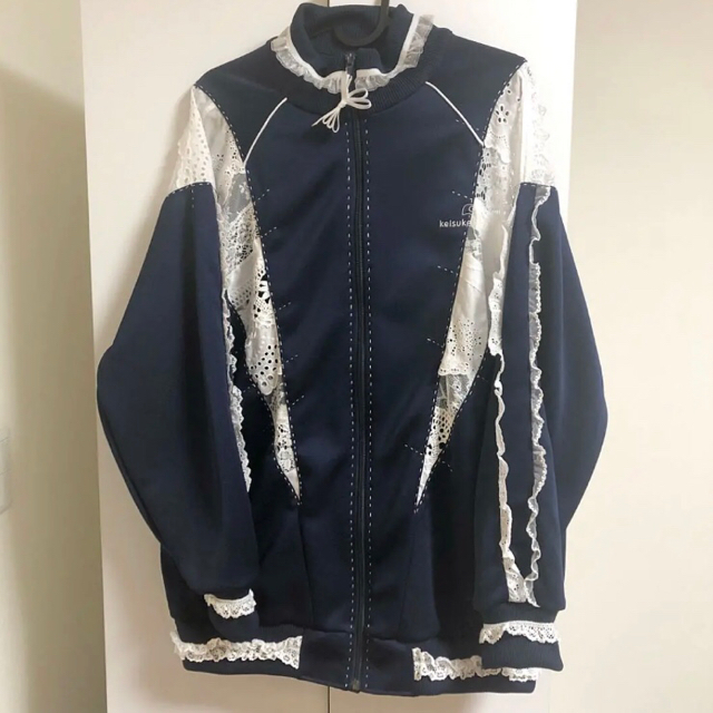 ケイスケカンダ ぶかぶかレース手縫いのジャージ-