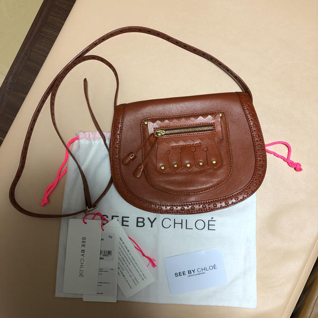SEE BY CHLOE(シーバイクロエ)のシーバイクロエ ショルダーバッグ ブラウン レディースのバッグ(ショルダーバッグ)の商品写真