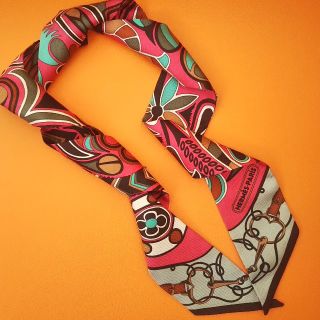 エルメス(HERMES)の✨エルメス HERMES ツイリー スカーフ 美品 ケリー バーキン ボリード (バンダナ/スカーフ)