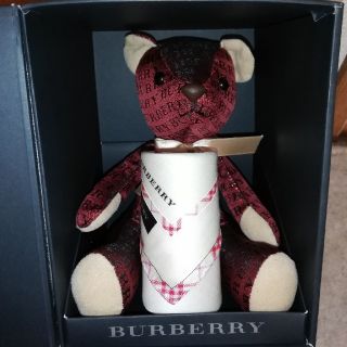 バーバリー(BURBERRY)のBURBERRY　テディベア　ハンカチ付き(ぬいぐるみ)