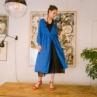 MARTE＊Cache-coeur Onepiece(french blue)(ロングワンピース/マキシワンピース)