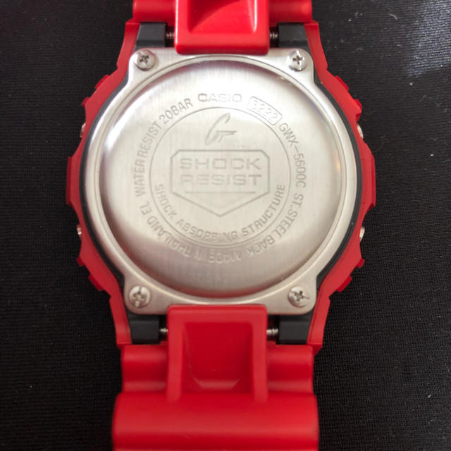 G-SHOCK(ジーショック)の【良品】G-SHOCK GWX-5600C-4JF 電波 タフソーラー メンズの時計(腕時計(デジタル))の商品写真