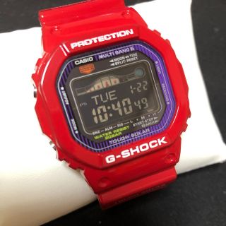 ジーショック(G-SHOCK)の【良品】G-SHOCK GWX-5600C-4JF 電波 タフソーラー(腕時計(デジタル))