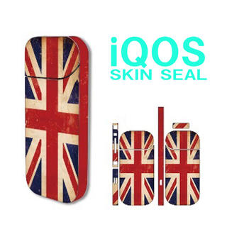 アイコス(IQOS)のiqos アイコス シール イギリス国旗 EX-1801075(タバコグッズ)