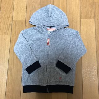 プチバトー(PETIT BATEAU)のプチバトー 長袖 パーカー パンツ ２点セット 18m 81cm 80(ジャケット/コート)