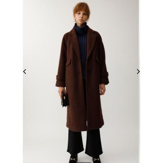 マウジー(moussy)のmoussy ウールコート(ロングコート)