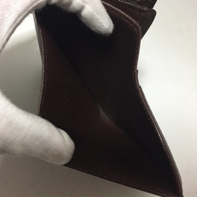 LOUIS VUITTON 新型 トレゾール 二つ折り財布 ダミエ ルイヴィトン - 財布