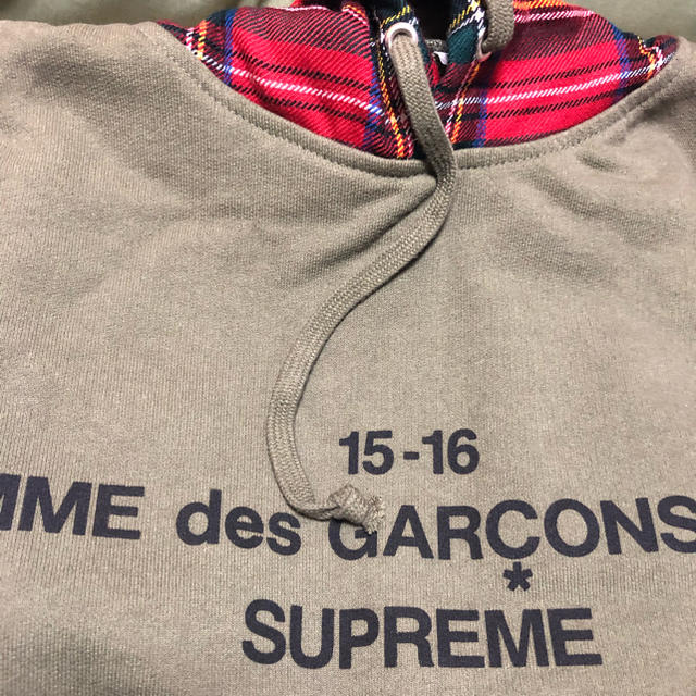 supreme comme des garçon Mサイズ 新品未使用 タグ付きパーカー