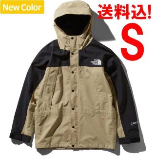 ザノースフェイス(THE NORTH FACE)のS 新品 WB マウンテンライトジャケット ツイルベージュ(マウンテンパーカー)