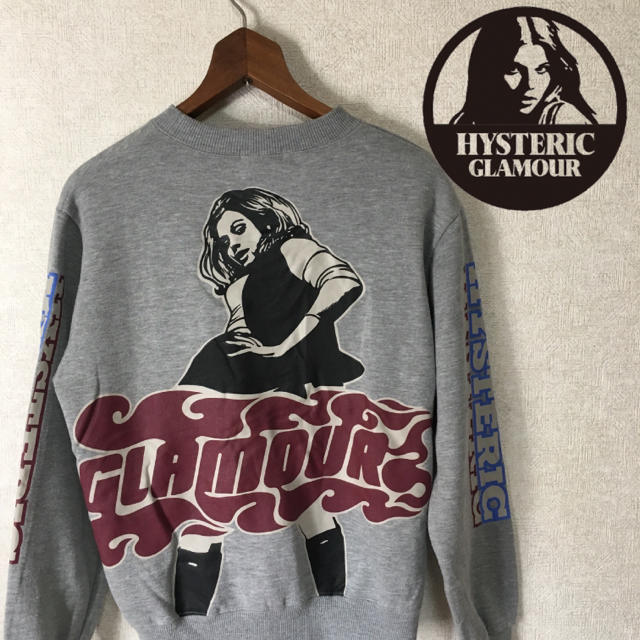 HYSTERIC GLAMOUR(ヒステリックグラマー)のヒステリックグラマー ガールズプリント スウェット パーカー レディースのトップス(トレーナー/スウェット)の商品写真