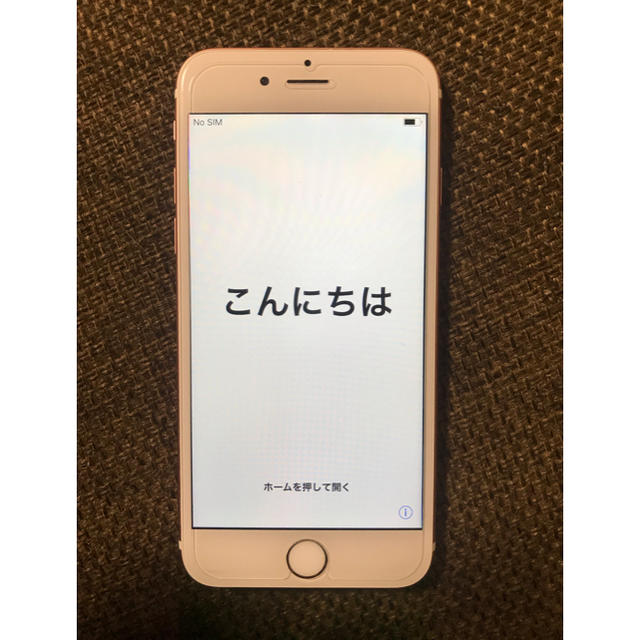 Apple(アップル)のiPhone 6s Rose Gold 64 GB SIMフリー スマホ/家電/カメラのスマートフォン/携帯電話(スマートフォン本体)の商品写真