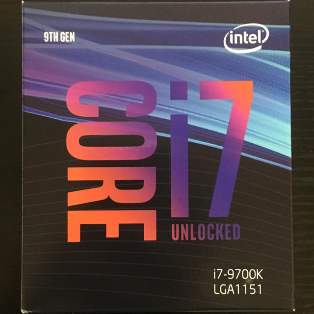 Intel Core i7 9700Kスマホ/家電/カメラ
