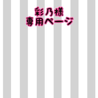 彩乃様専用(その他)