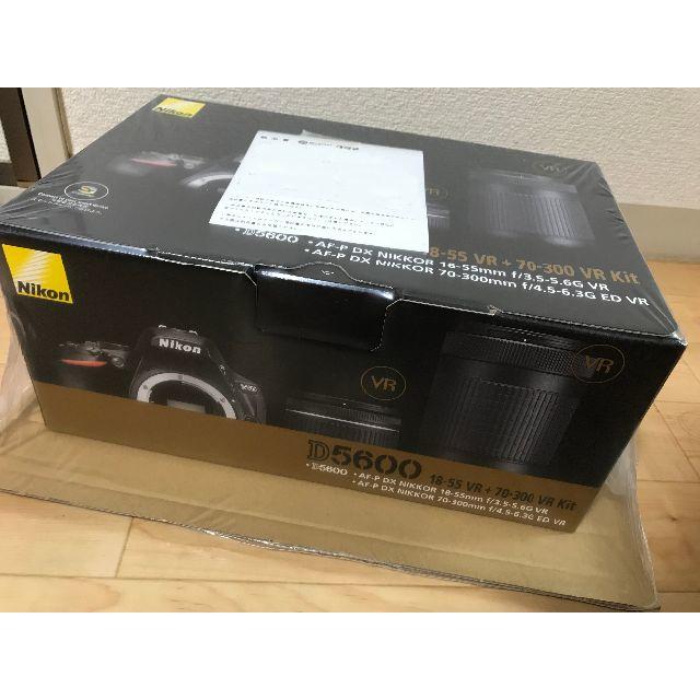 新品未開封 D5600 ダブルズームキット