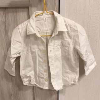 ムジルシリョウヒン(MUJI (無印良品))の無印良品 白シャツ(Ｔシャツ)