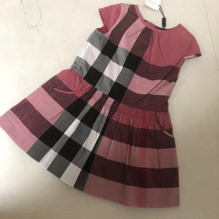 バーバリー(BURBERRY)のバーバリー ワンピース 4y 新品(ワンピース)