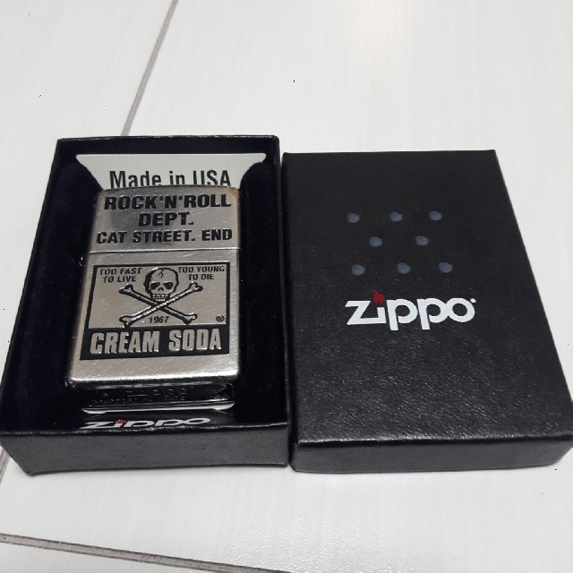 クリームソーダ　zippo