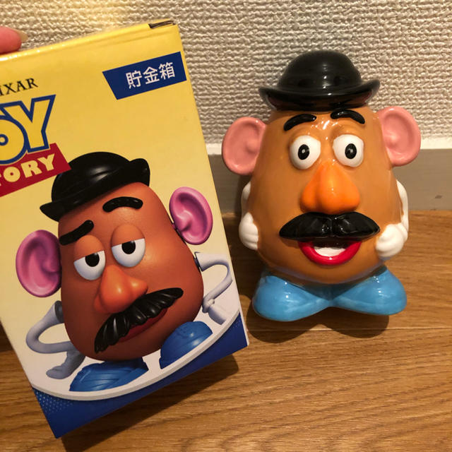 Disney(ディズニー)のポテトヘッド 貯金箱 エンタメ/ホビーのおもちゃ/ぬいぐるみ(キャラクターグッズ)の商品写真