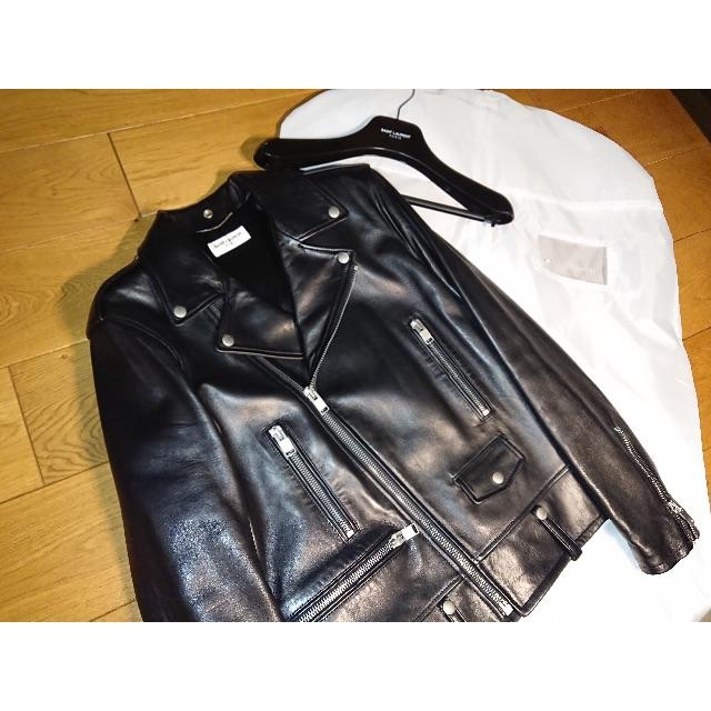 SAINT LAURENT - 新品 サンローラン Saint Laurent ライダースジャケット 50