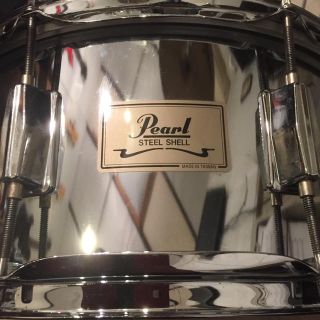 pearl - 値下げ!Pearl STEEL SHELL 14×6.5 スネアの通販 by