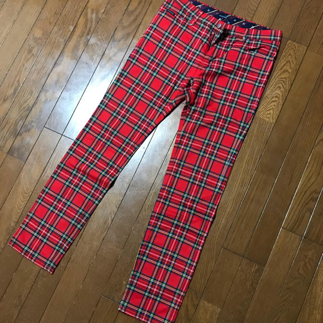 GUILD PRIME 】赤チェックパンツ ☆79㎝ ttwir.com