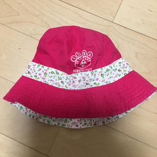 ブリーズ(BREEZE)のF.O.インターナショナル 花柄リバーシブル 帽子 52センチ(帽子)