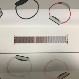 アップルウォッチ(Apple Watch)のApple Watch4 ピンクサンド スポーツ ループ 純正品(その他)