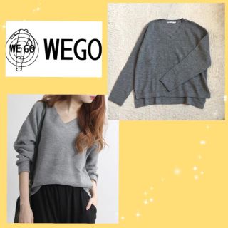 ウィゴー(WEGO)のＶネックニット(ニット/セーター)