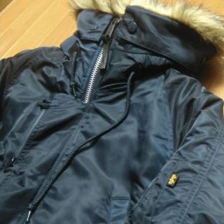 アルファインダストリーズ(ALPHA INDUSTRIES)の早い者勝ちアルファ インダストリーズN3B  タイトフィット サイズM(ミリタリージャケット)