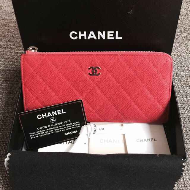 CHANEL(シャネル)のmk様専用☆美品！長財布　正規品 レディースのファッション小物(財布)の商品写真