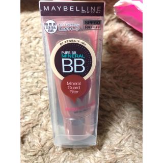 メイベリン(MAYBELLINE)のMaybellineピュアミネラルBB SPカバー01ナチュラルベージュ(BBクリーム)