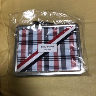 トムブラウン(THOM BROWNE)のTOM BROWN 伊勢丹 ISETAN シルバーボックス ミニトランク(小物入れ)