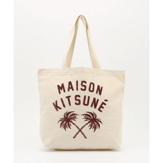 メゾンキツネ(MAISON KITSUNE')の新品◆MAISON KITSUNE メゾンキツネ キャンバス トートバッグ(トートバッグ)