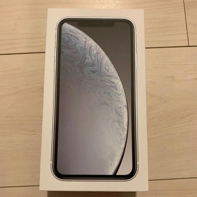 新品未使用★iPhone XR 64GB 白