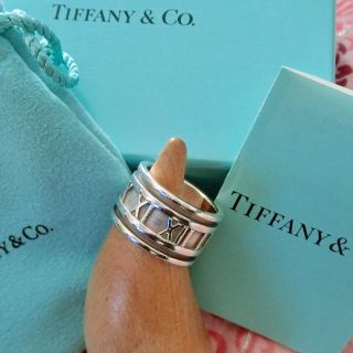 ティファニー(Tiffany & Co.)のティファニー アトラスリング ワイド 12mm幅 8号(リング(指輪))