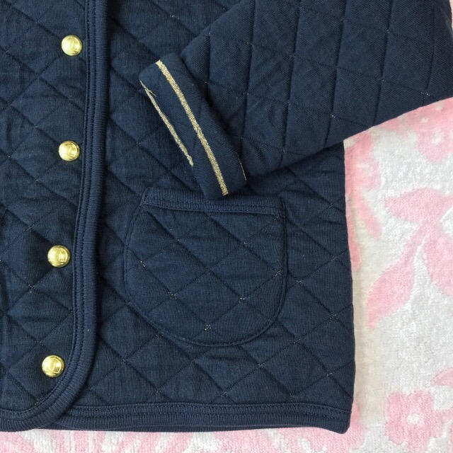 PETIT BATEAU(プチバトー)の☆SALE☆ 新品 プチバトー♡ チュビックキルティングカーディガン 36m キッズ/ベビー/マタニティのキッズ服女の子用(90cm~)(カーディガン)の商品写真