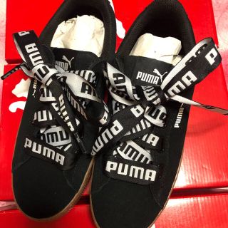 プーマ(PUMA)の新品 Puma Vikky Platform Ribbon Black(スニーカー)