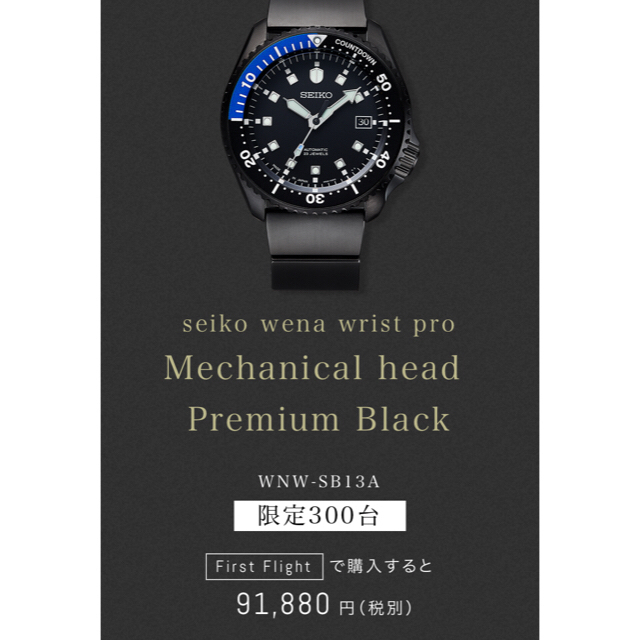 美品 SEIKO wena wrist pro