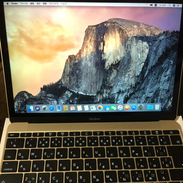 Mac (Apple) - 【充電回数8回　MacBook（Mid2017） 512GB】