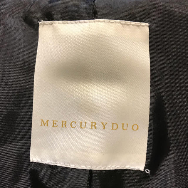 MERCURYDUO(マーキュリーデュオ)のマーキュリーデュオ フェイクファーコート ８分丈 レディースのジャケット/アウター(毛皮/ファーコート)の商品写真