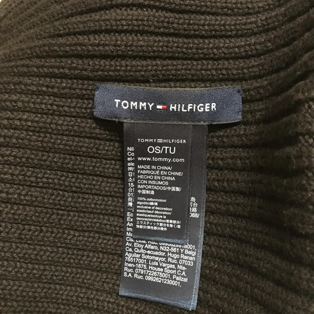 TOMMY HILFIGER(トミーヒルフィガー)のTOMMY HILFIGER メンズの帽子(ニット帽/ビーニー)の商品写真