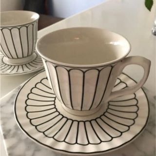 ザラホーム(ZARA HOME)のザラホーム  マグカップ&ソーサー(グラス/カップ)