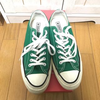 コンバース(CONVERSE)のCT70 グリーン 値下げしました。(スニーカー)