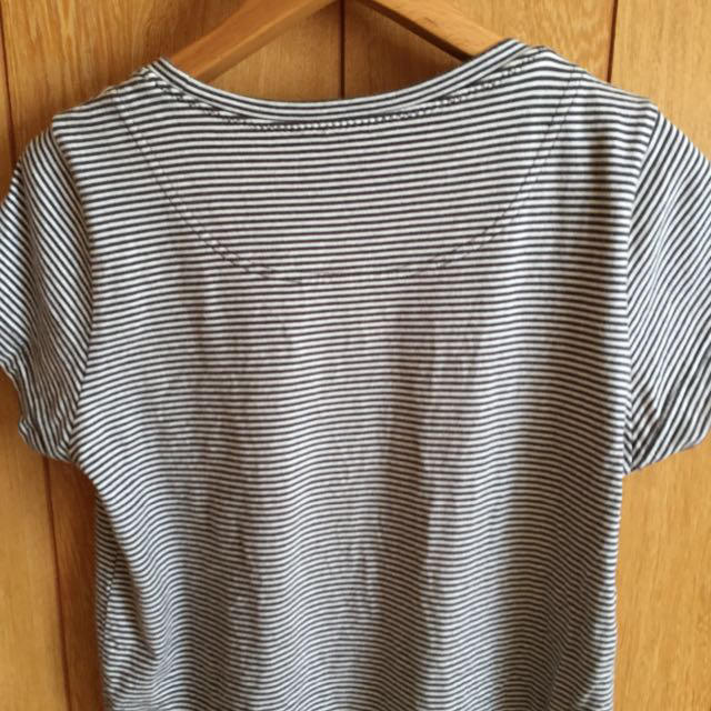 MUJI (無印良品)(ムジルシリョウヒン)のMUJI◆ボーダーTシャツ レディースのトップス(Tシャツ(半袖/袖なし))の商品写真