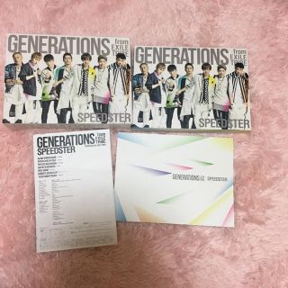 ジェネレーションズ(GENERATIONS)のGENERATIONS SPEEDSTER アルバム(ミュージック)